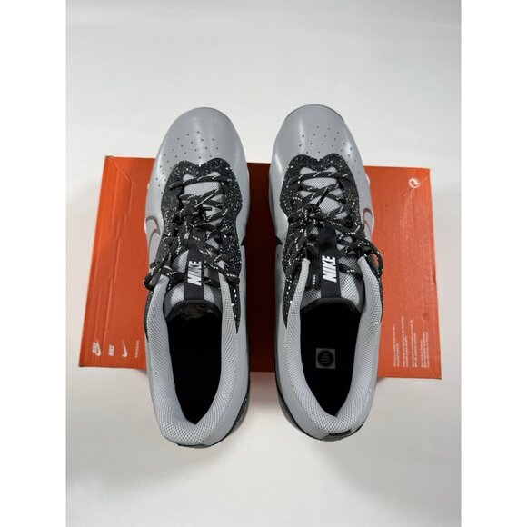 New Men’s Size 14 Grey Nike Alpha Huarache 4 KYSTN Baseball Cleats DJ6524 002 - Picture 7 of 10